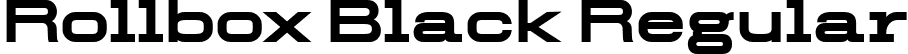 Rollbox Black Regular font - RollboxBlack-axn3a.ttf