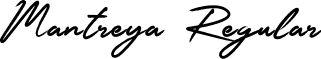 Mantreya Regular font - mantreya-8mvrz.otf