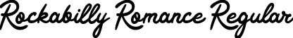 Rockabilly Romance Regular font - RockabillyRomanceRegular.ttf