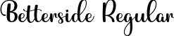 Betterside Regular font - betterside.otf