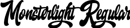 Monsterlight Regular font - Monsterlight.otf