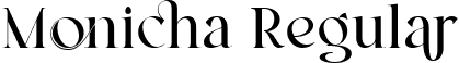 Monicha Regular font - Monicha.ttf