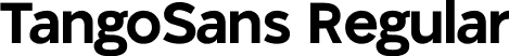 TangoSans Regular font - TangoSans.ttf