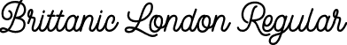 Brittanic London Regular font - brittanic-london.otf