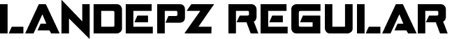 LANDEPZ Regular font - LANDEPZ.ttf