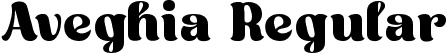 Aveghia Regular font - AveghiaRegular-p7VXv.ttf