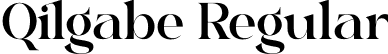 Qilgabe Regular font - Qilgabe.otf