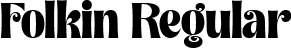 Folkin Regular font - Folkin.ttf