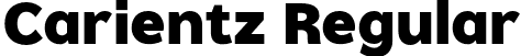 Carientz Regular font - Carientz.otf