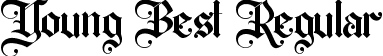 Young Best Regular font - Youngbest Ttf.ttf