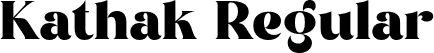 Kathak Regular font - Kathak Regular.otf