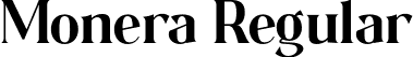 Monera Regular font - Monera.otf