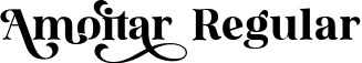 Amoitar Regular font - Amoitar Regular.ttf