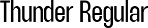 Thunder Regular font - Thunder-LC.ttf