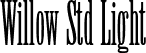 Willow Std Light font - Willow Std Light.ttf