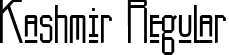 Kashmir Regular font - Kashmir.ttf