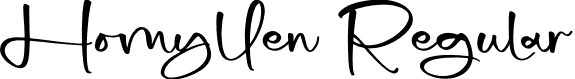 Homyllen Regular font - Homyllen.otf