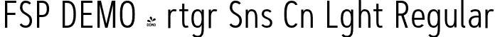 FSP DEMO - rtgr Sns Cn Lght Regular font - Fontspring-DEMO-artegra_sans-condensed-300-light.otf