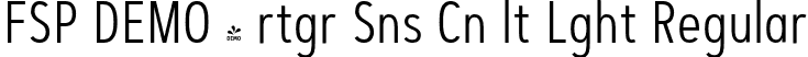 FSP DEMO - rtgr Sns Cn lt Lght Regular font - Fontspring-DEMO-artegra_sans-condensed-alt-300-light.otf