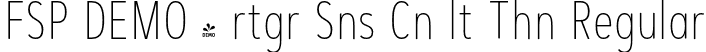 FSP DEMO - rtgr Sns Cn lt Thn Regular font - Fontspring-DEMO-artegra_sans-condensed-alt-100-thin.otf