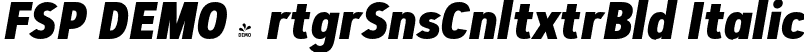 FSP DEMO - rtgrSnsCnltxtrBld Italic font - Fontspring-DEMO-artegra_sans-condensed-alt-800-extrabold-italic.otf