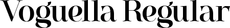 Voguella Regular font - Voguella.ttf