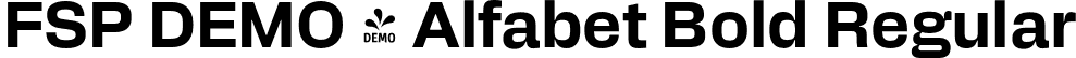 FSP DEMO - Alfabet Bold Regular font - Fontspring-DEMO-alfabet-bold.otf