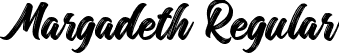 Margadeth Regular font - Margadeth-gx5qE.ttf