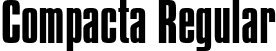 Compacta Regular font - unicode.compacta.ttf