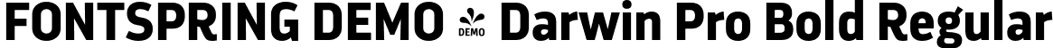 FONTSPRING DEMO - Darwin Pro Bold Regular font - Fontspring-DEMO-darwinpro-bold.otf