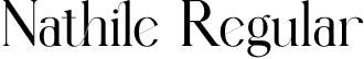 Nathile Regular font - Nathile.otf