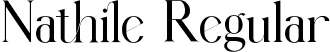 Nathile Regular font - Nathile.ttf