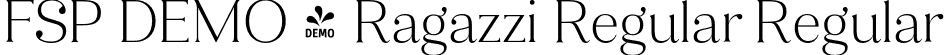 FSP DEMO - Ragazzi Regular Regular font - Fontspring-DEMO-ragazzi-regular.otf