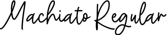 Machiato Regular font - Machiato.ttf