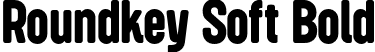 Roundkey Soft Bold font - RoundkeySoft Bold.otf