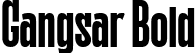 Gangsar Bold font - Gangsar Bold.ttf