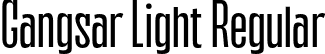 Gangsar Light Regular font - Gangsar Light.otf