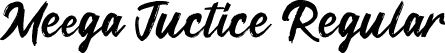 Meega Juctice Regular font - Meega Juctice.otf