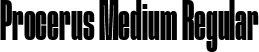 Procerus Medium Regular font - Procerus Medium.ttf