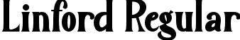 Linford Regular font - Linford ttf.ttf