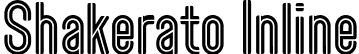 Shakerato Inline font - Shakerato-Inline.otf