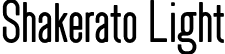 Shakerato Light font - Shakerato-Light.otf