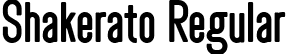 Shakerato Regular font - Shakerato.otf