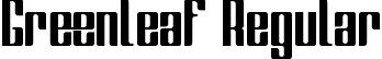 Greenleaf Regular font - Greenleaf.ttf