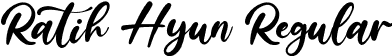 Ratih Hyun Regular font - Ratih Hyun.otf