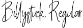 Billystuck Regular font - Billystuck.ttf