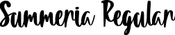 Summeria Regular font - Summeria-K7EdA.ttf