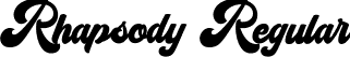 Rhapsody Regular font - Rhapsody-vmKPL.ttf