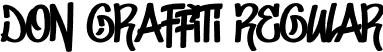 Don Graffiti Regular font - DonGraffiti.otf