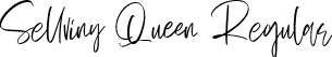 Sellviny Queen Regular font - Sellviny Queen.ttf